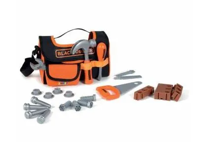 Smoby Black & Decker 21 Piece Fabric Tool Case