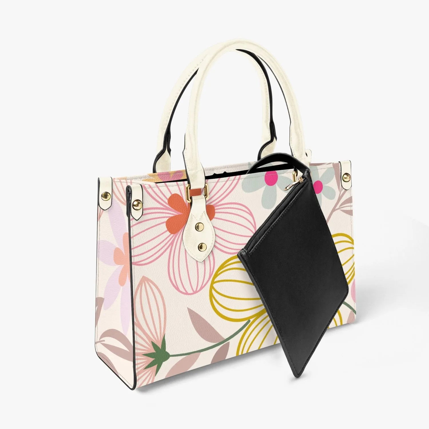 Summer time Tote Bag - Long Strap and Inner Bag