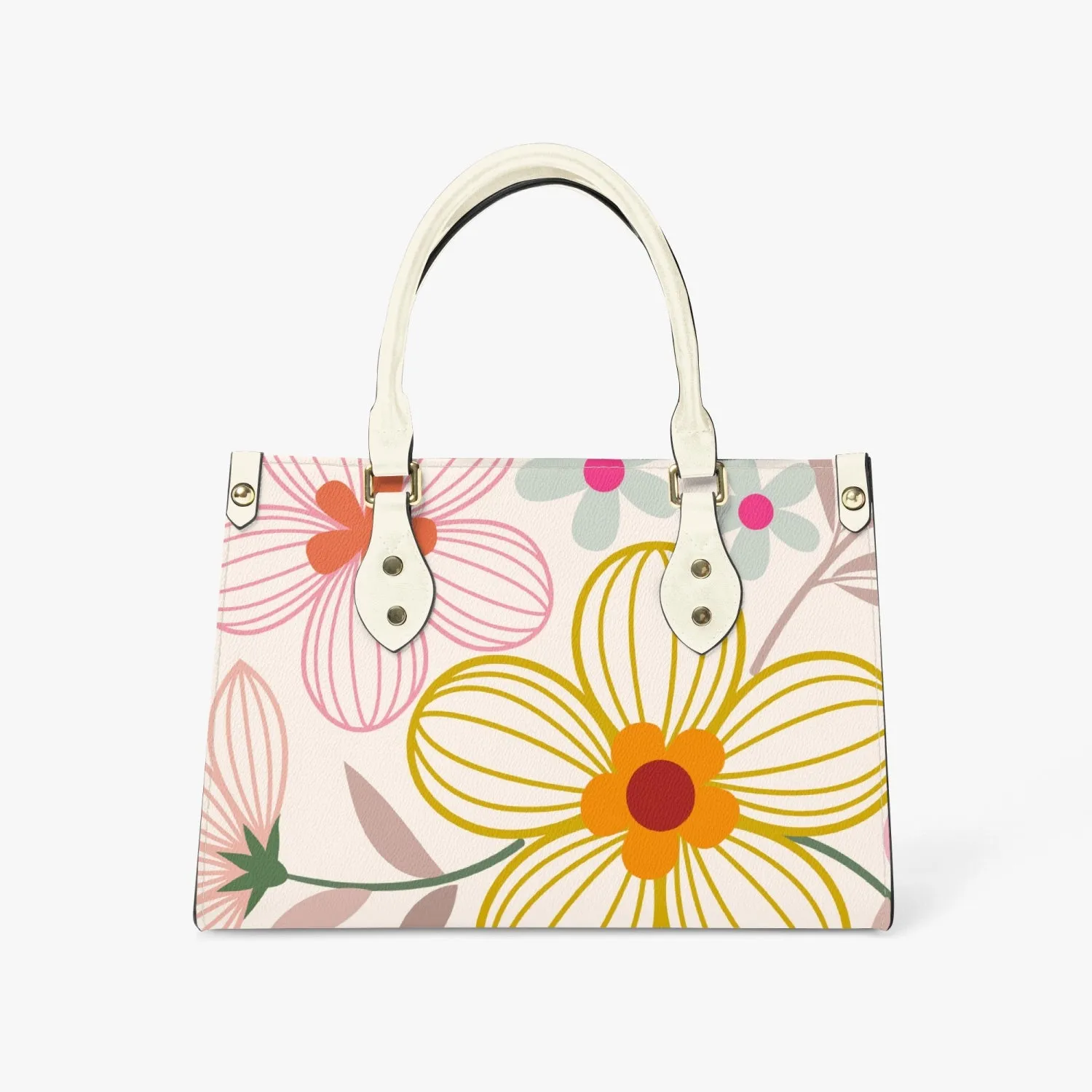 Summer time Tote Bag - Long Strap and Inner Bag