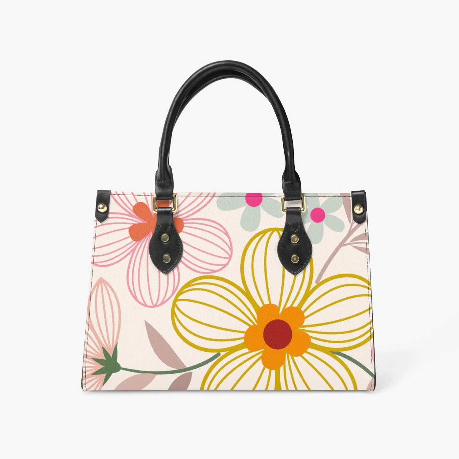 Summer time Tote Bag - Long Strap and Inner Bag