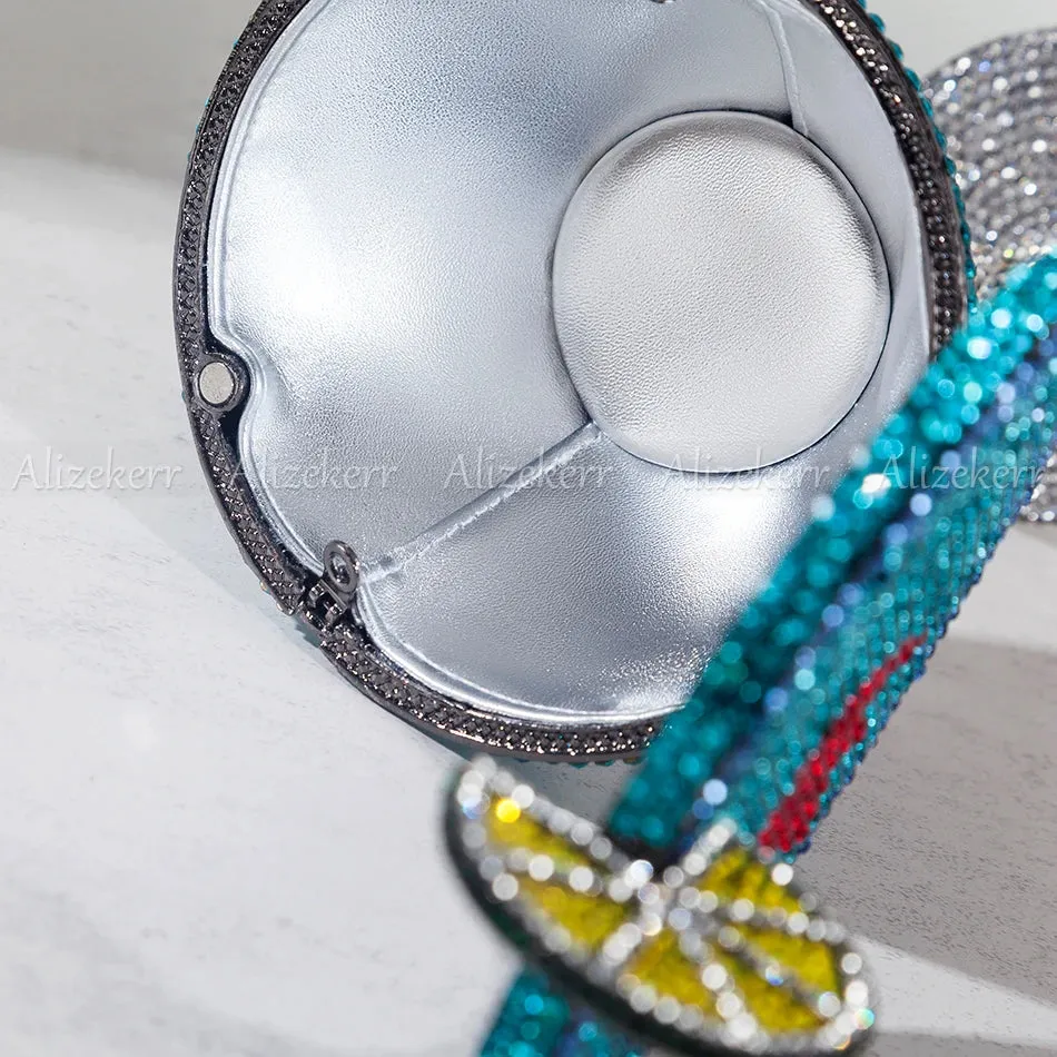 TEEK - Goblet Shaped Crystal Evening Bag