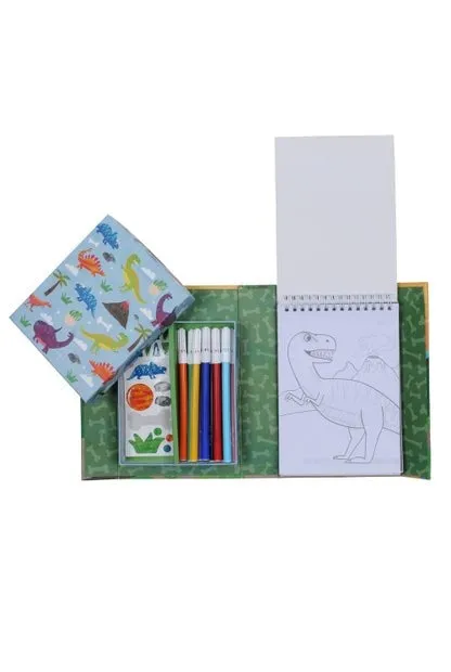Tiger Tribe Colouring Set - Dinos In Space