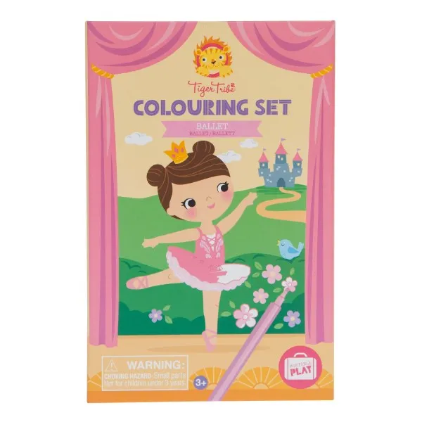 Tiger Tribe TT14-014 Colouring Set - Ballet