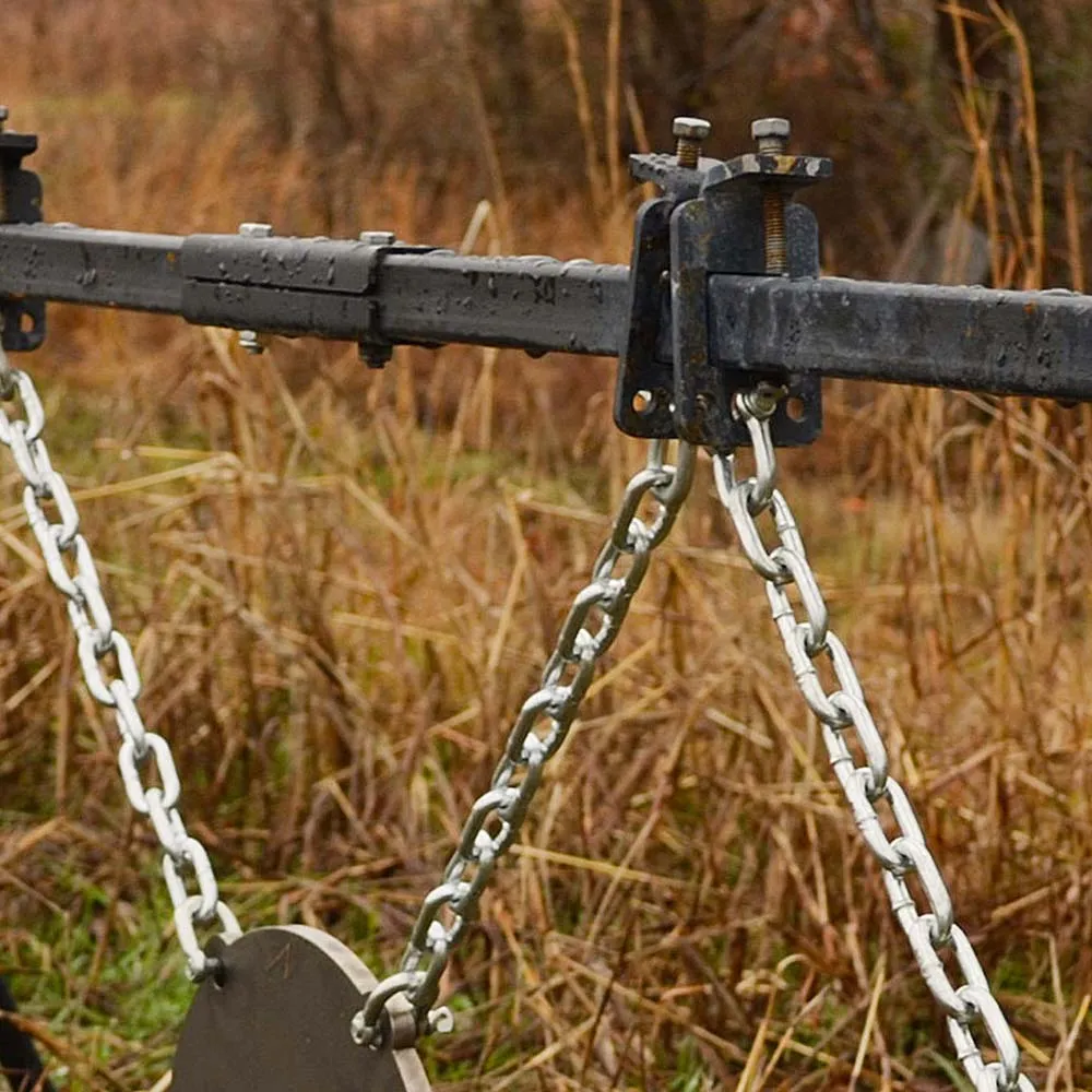 Triple Gong Steel Target Stand