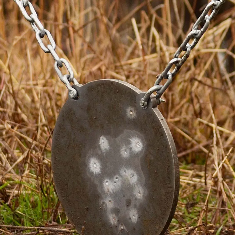 Triple Gong Steel Target Stand