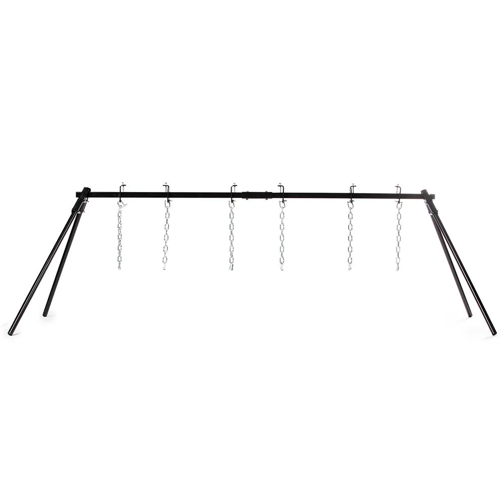 Triple Gong Steel Target Stand