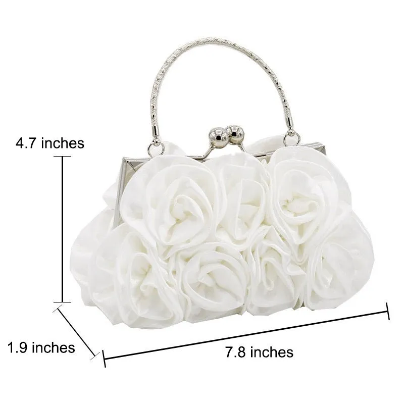 Women's Floral Evening Bag for Wedding