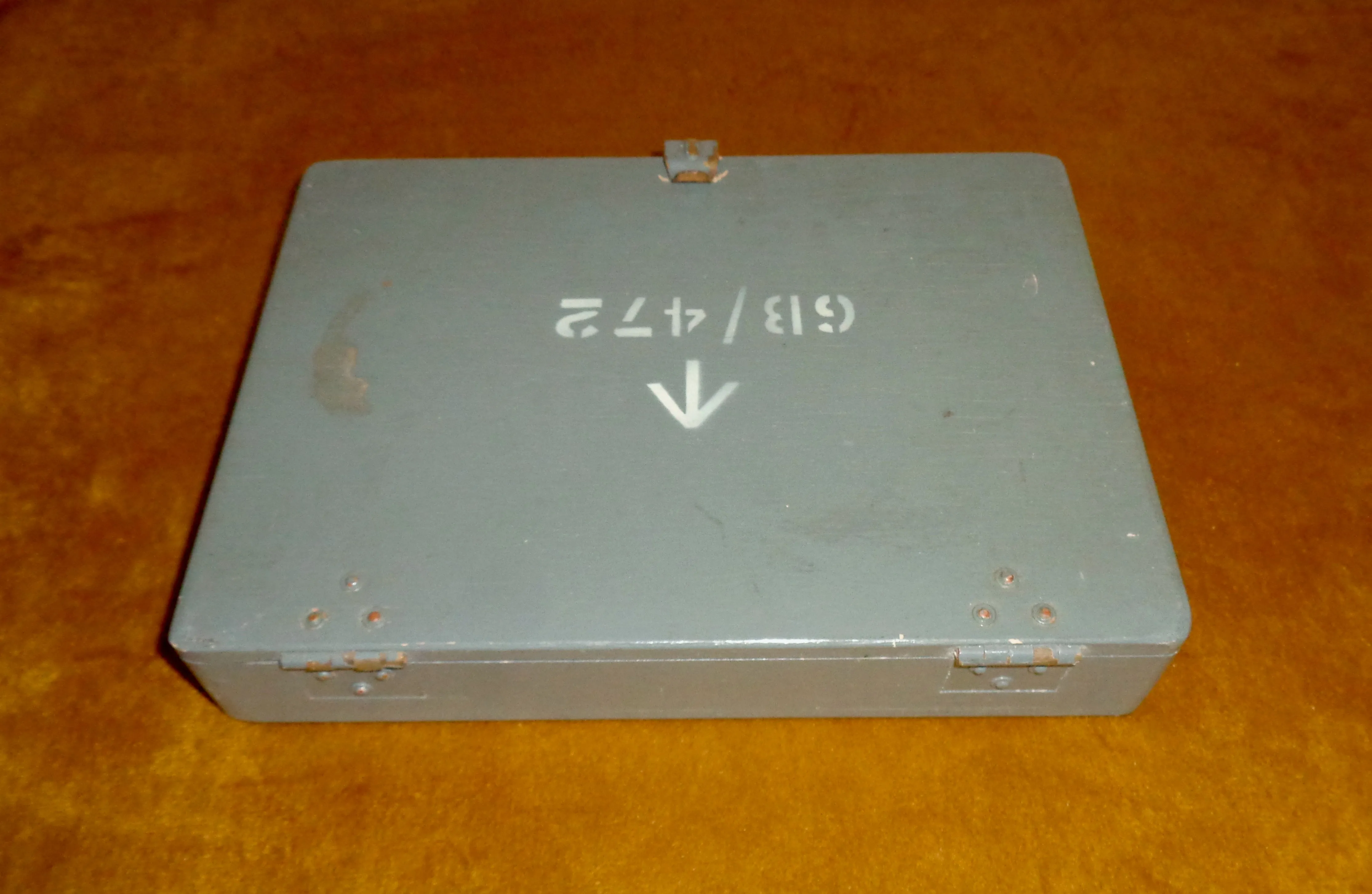 WW2 RAF Navigator's Air Ministry Instrument / Pencil Box 6B/472