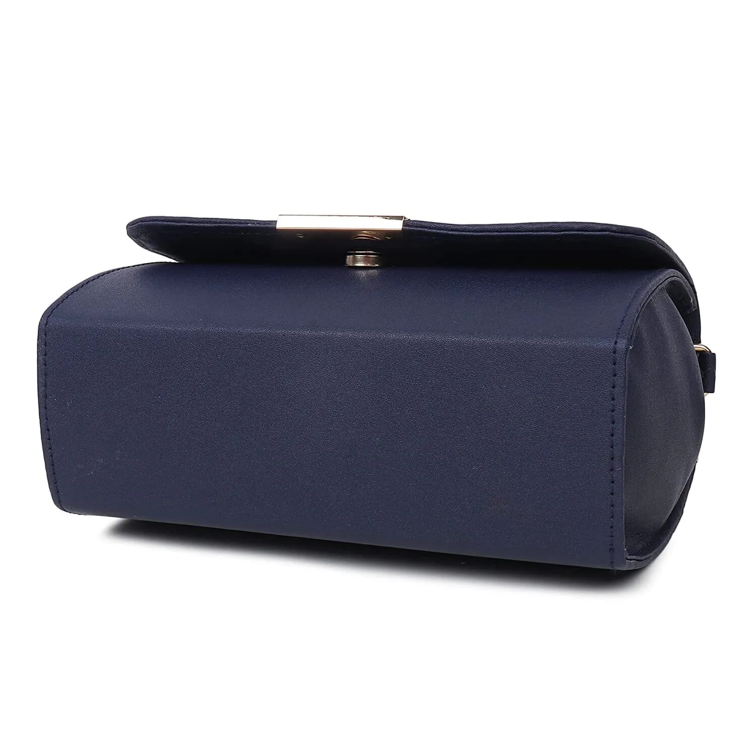 zubstore Navy Blue Colour Crossbody Striped Sling Bag for Womens and girls