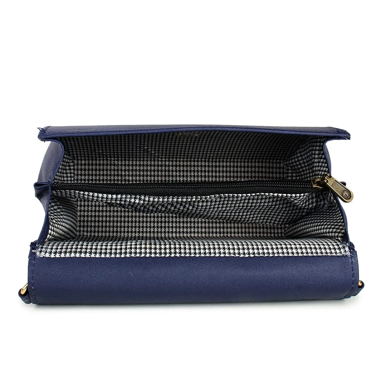 zubstore Navy Blue Colour Crossbody Striped Sling Bag for Womens and girls